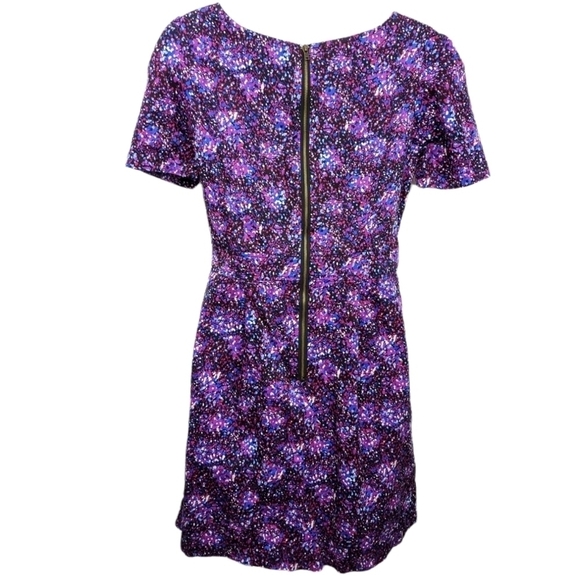 Tulle Retro Style Multi Print Dress Sz M - Picture 2 of 11